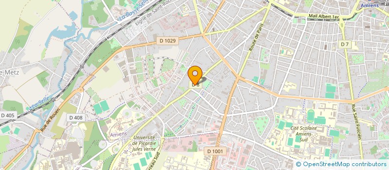 localisation de l'entreprise SCI CCMB à AMIENS