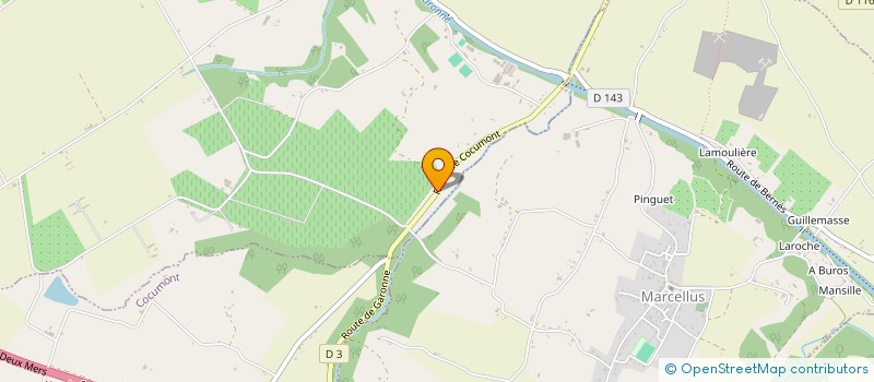 localisation de l'entreprise SCI CCMF  MEILHAN-SUR-GARONNE