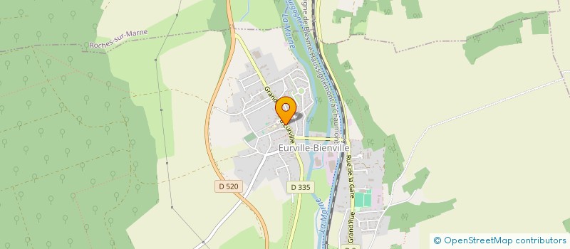 localisation de l'entreprise SCI CCMM à EURVILLE-BIENVILLE
