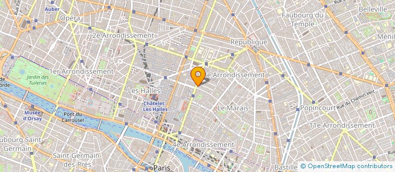 localisation de l'entreprise SCI CCMM  PARIS