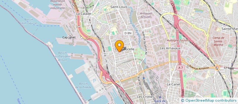 localisation de l'entreprise SCI CCMR à MARSEILLE