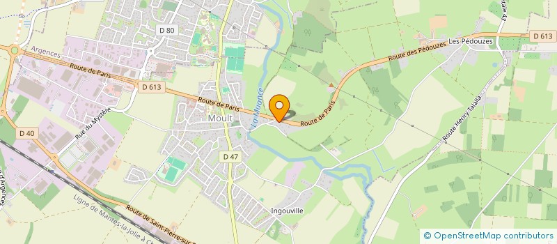 localisation de l'entreprise SCI CCNH  BELLENGREVILLE