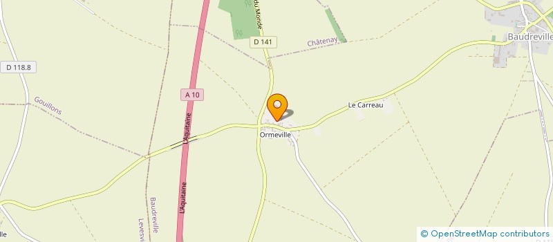 localisation de l'entreprise SCI CCPAROU à BAUDREVILLE