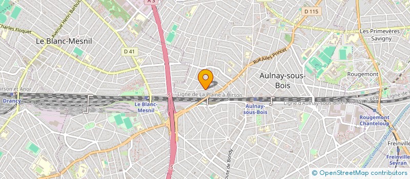 localisation de l'entreprise SCI CCPMA à AULNAY-SOUS-BOIS