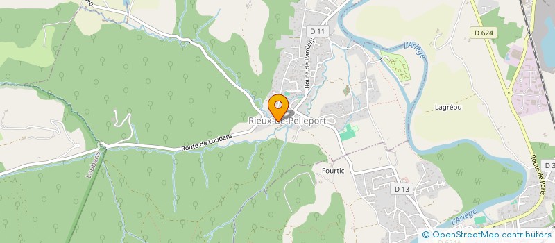 localisation de l'entreprise SCI CCR à RIEUX-DE-PELLEPORT