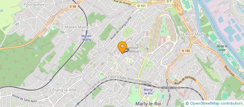 localisation de l'entreprise SCI CCS à MARLY-LE-ROI