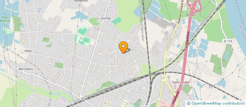 localisation de l'entreprise SCI CCSP  AMBARES-ET-LAGRAVE