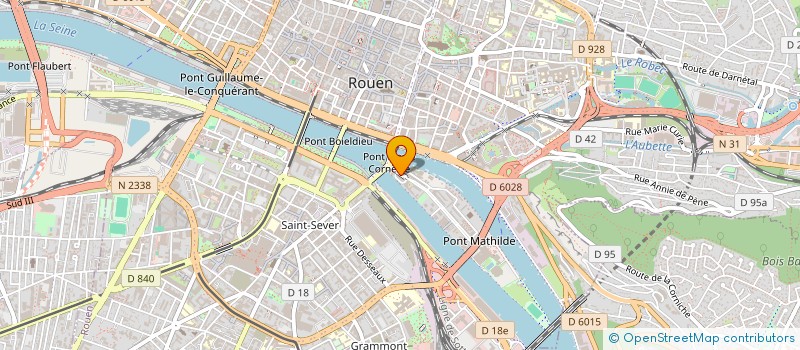 localisation de l'entreprise SCI CCV à ROUEN