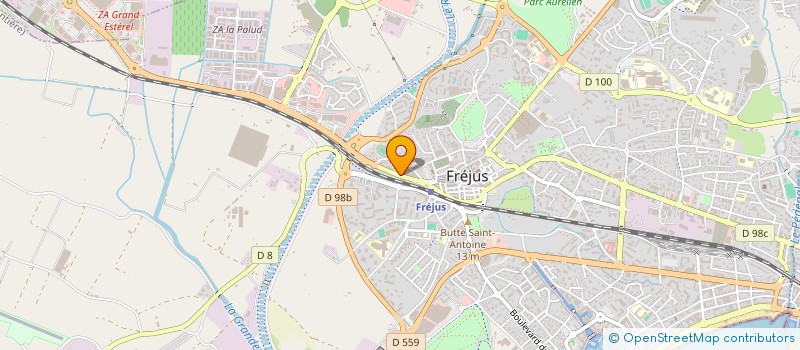 localisation de l'entreprise SCI CCVP à FREJUS