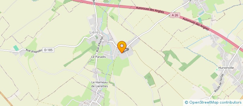 localisation de l'entreprise SCI CD  LESPESSES