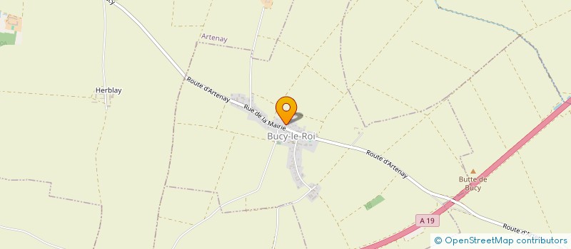 localisation de l'entreprise SCI CD à BUCY-LE-ROI