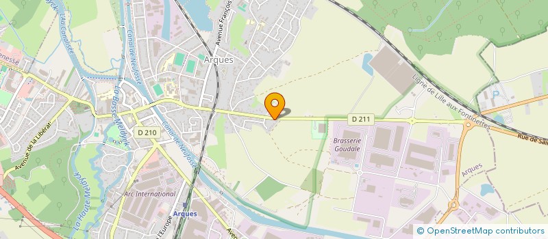 localisation de l'entreprise SCI CD INVEST  ALQUINES