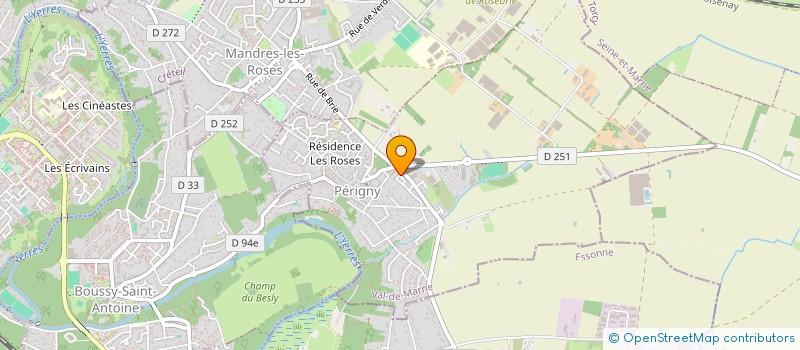 localisation de l'entreprise SCI CD PERIGNY  PERIGNY