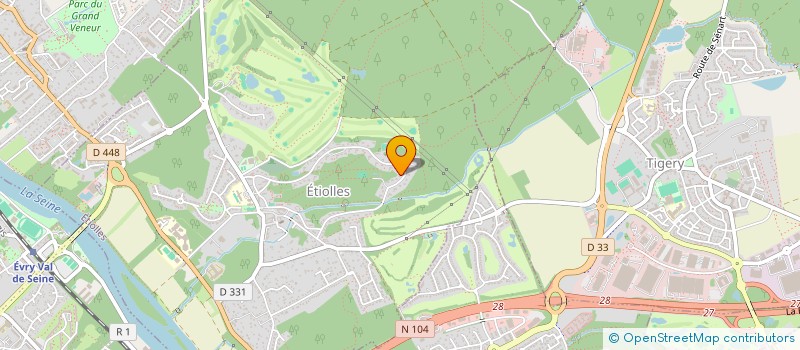 localisation de l'entreprise SCI CD1  ETIOLLES