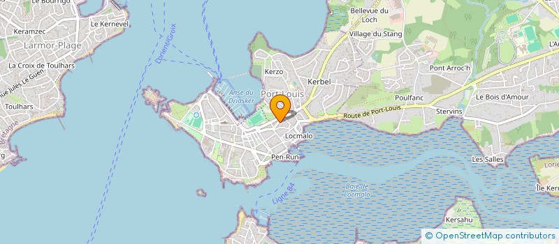 localisation de l'entreprise SCI CD2J  PORT-LOUIS