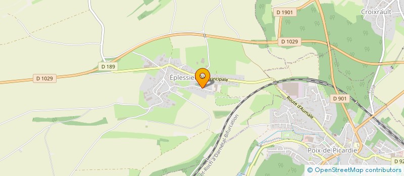 localisation de l'entreprise SCI CD2S IMMO  EPLESSIER