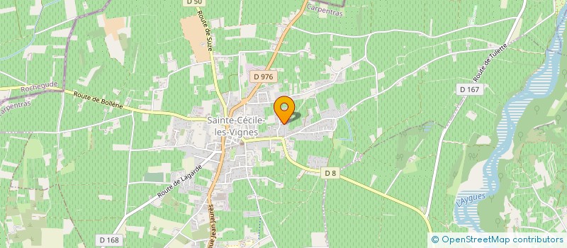 localisation de l'entreprise SCI CD4  SAINTE-CECILE-LES-VIGNES