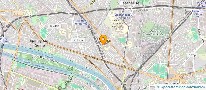 localisation de l'entreprise SCI CDAL à EPINAY-SUR-SEINE