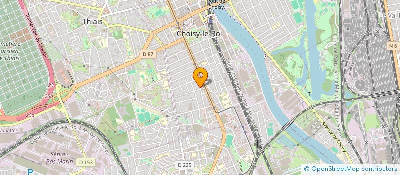 localisation de l'entreprise SCI CDC à CHOISY-LE-ROI