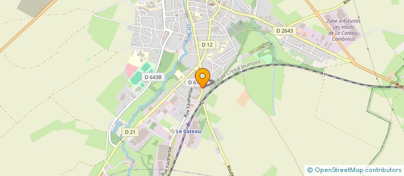 localisation de l'entreprise SCI CDE BLANGIS IMMOBILIER  PROVILLE