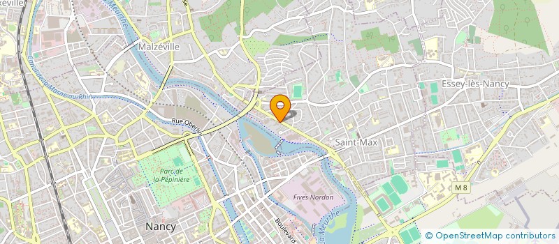 localisation de l'entreprise SCI CDH  SAINT-MAX