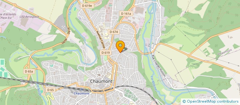 localisation de l'entreprise SCI CDIG à CHAUMONT
