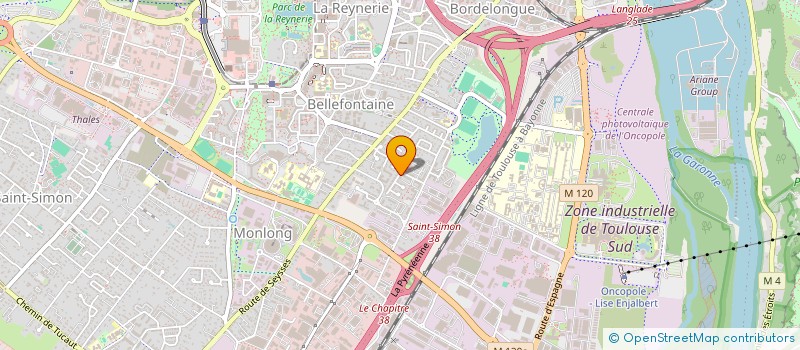 localisation de l'entreprise SCI CDKB à TOULOUSE