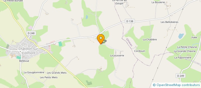 localisation de l'entreprise SCI CDL  SAINT-GEORGES-BUTTAVENT