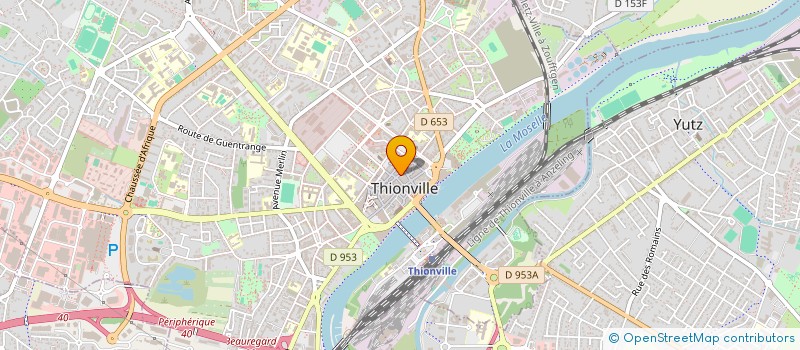 localisation de l'entreprise SCI CDL à THIONVILLE