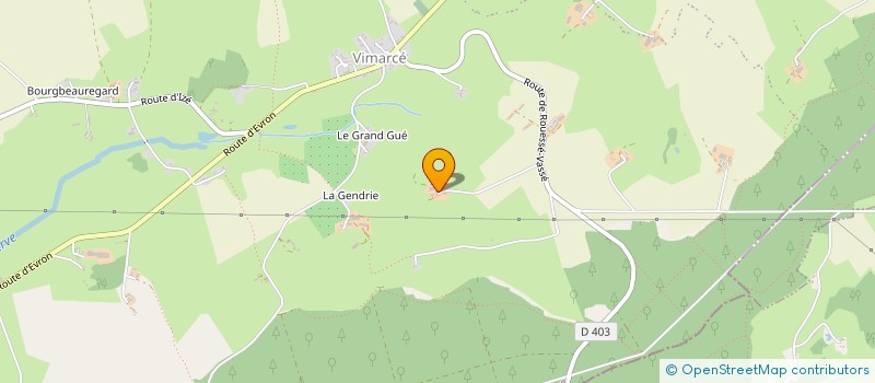 localisation de l'entreprise SCI CDL  SAINT-GEORGES-SUR-ERVE