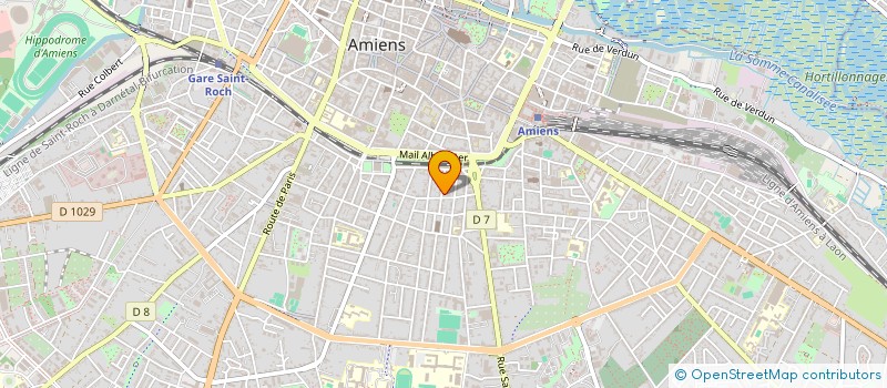 localisation de l'entreprise SCI CDL à AMIENS