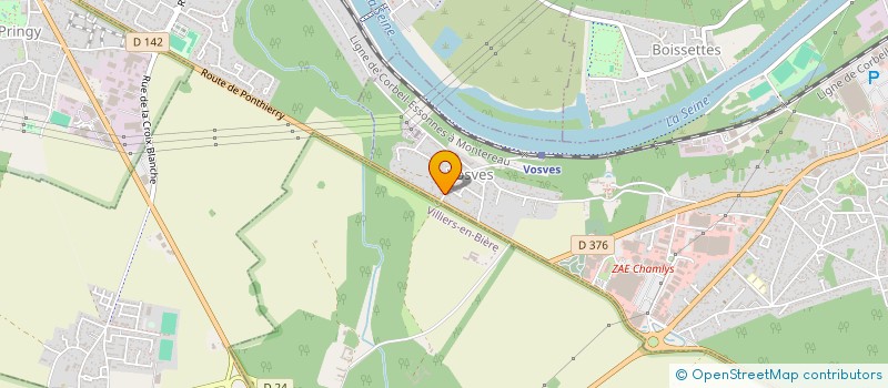 localisation de l'entreprise SCI CDMI à DAMMARIE-LES-LYS