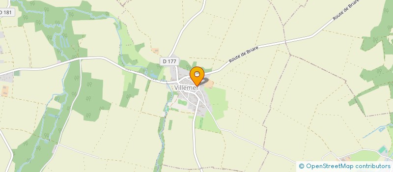 localisation de l'entreprise SCI CDMR  VALRAVILLON