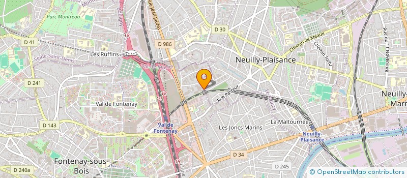 localisation de l'entreprise SCI CDO à FONTENAY-SOUS-BOIS