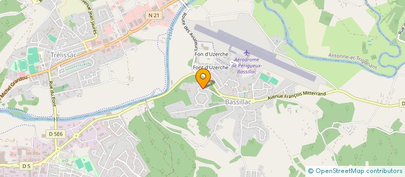 localisation de l'entreprise SCI CDS  BOULAZAC ISLE MANOIRE