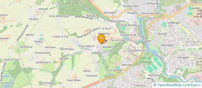 localisation de l'entreprise SCI CDS  GUILERS