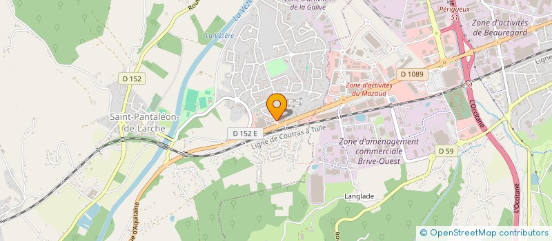 localisation de l'entreprise SCI CDS DURAND  SAINT-PANTALEON-DE-LARCHE