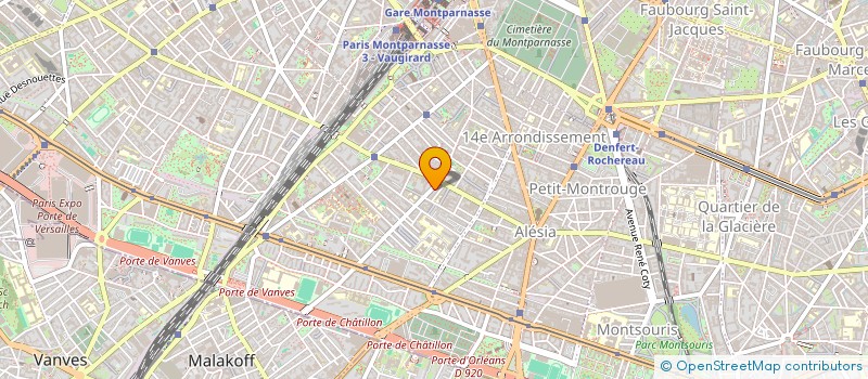 localisation de l'entreprise SCI CDS REBELO  PARIS