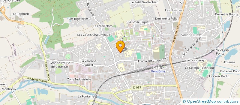 localisation de l'entreprise SCI CDVL41  VENDOME