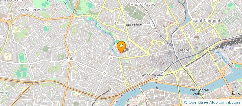 localisation de l'entreprise SCI CEAM à NANTES