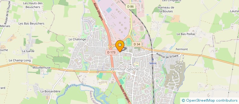 localisation de l'entreprise SCI CEANA  VERN-SUR-SEICHE