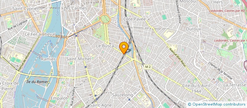 localisation de l'entreprise SCI CEAR à TOULOUSE