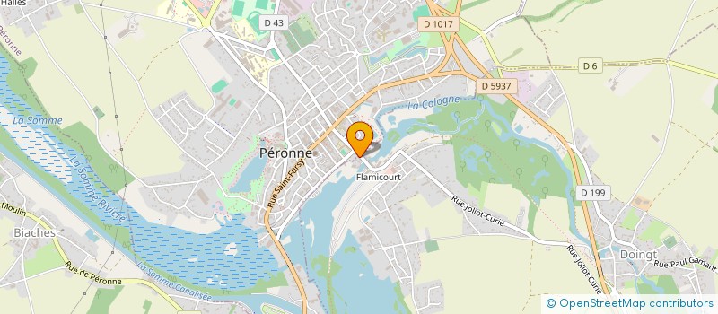 localisation de l'entreprise SCI CEBO  DOINGT