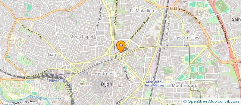 localisation de l'entreprise SCI CEBOITOUSEUL à DIJON