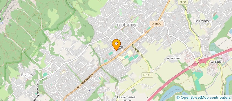 localisation de l'entreprise SCI CECALEF  SAINT-ISMIER