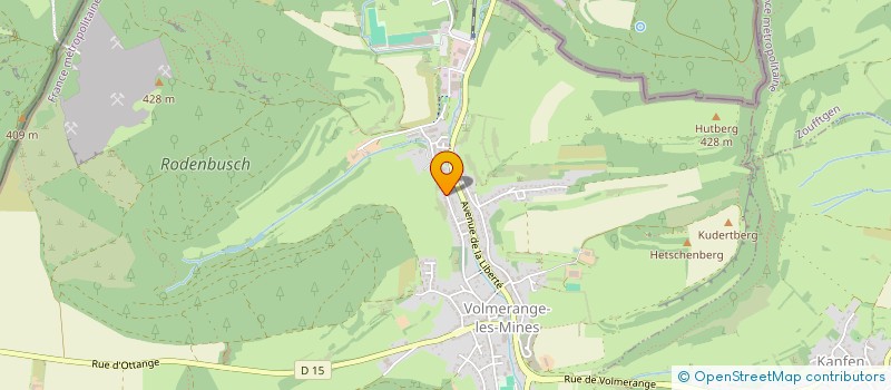 localisation de l'entreprise SCI CECATHE  VOLMERANGE-LES-MINES