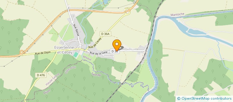 localisation de l'entreprise SCI CECEY  ESSERTENNE-ET-CECEY