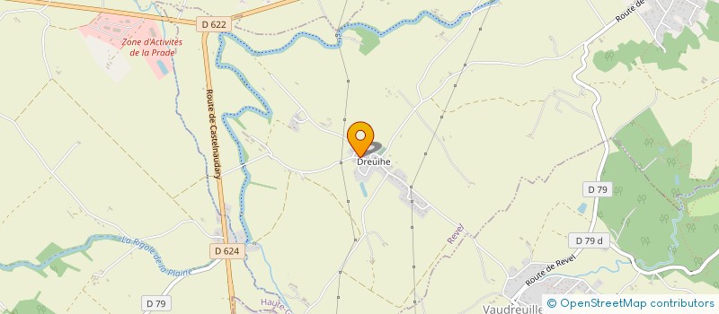 localisation de l'entreprise SCI CECI CELA  REVEL