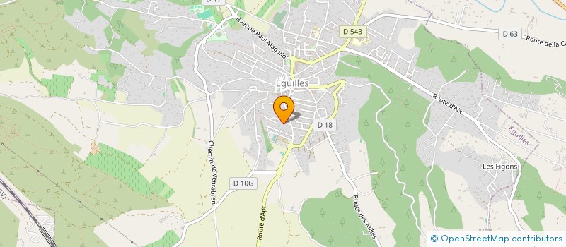 localisation de l'entreprise SCI CECILE à EGUILLES