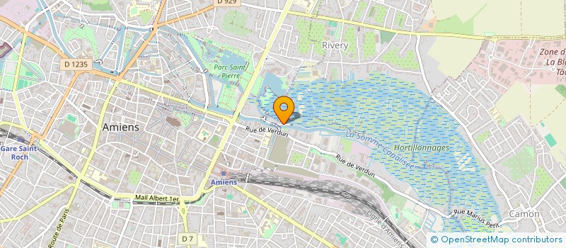 localisation de l'entreprise SCI CECILE à AMIENS